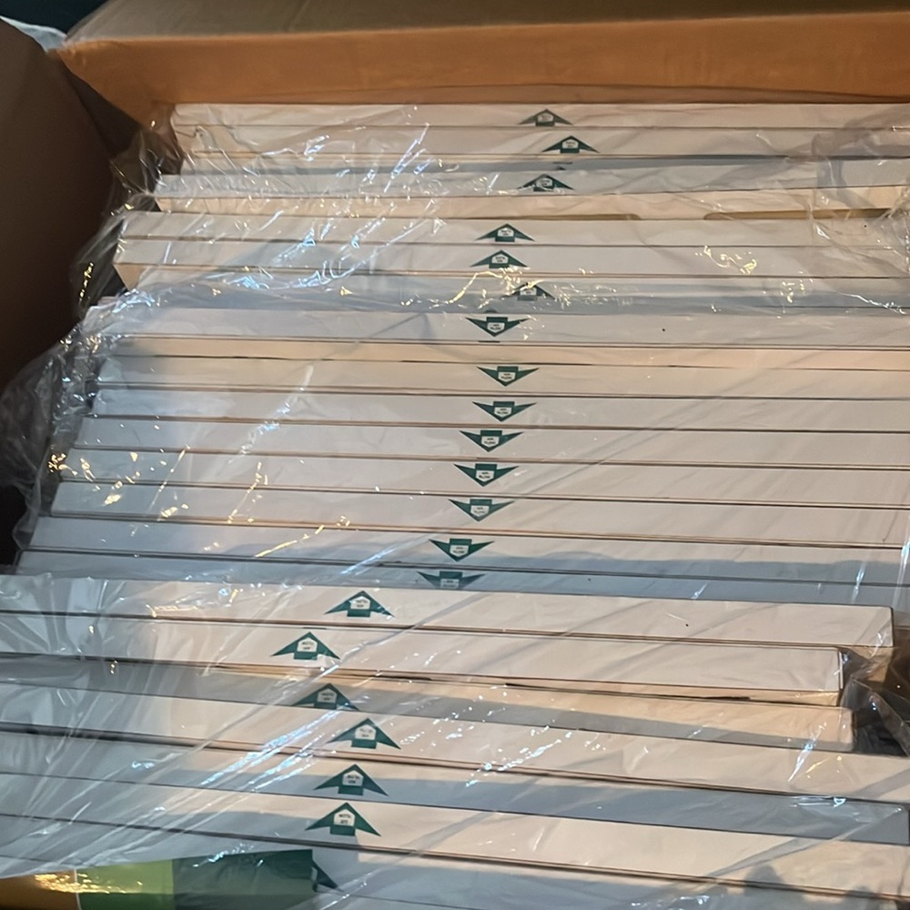 Great deal!  1 LOT of 24 MERV11 Air filters 18x20x1 by Filterbuy.  Made in USA
